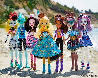 Ляльки Монстр Хай Піратська серія 2016